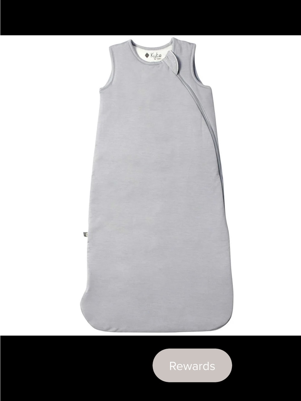 Kyte BABY 0.5 tog Sleep Sack in Storm